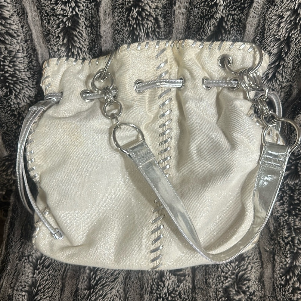 Vintage white purse